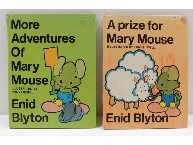 Two 1975 Enid Blyton children's books illustrated