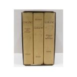 A boxed three volume Folio Society set of Oscar Wi