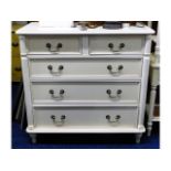 A Laura Ashley chest of drawers, 35.5in wide x 34.