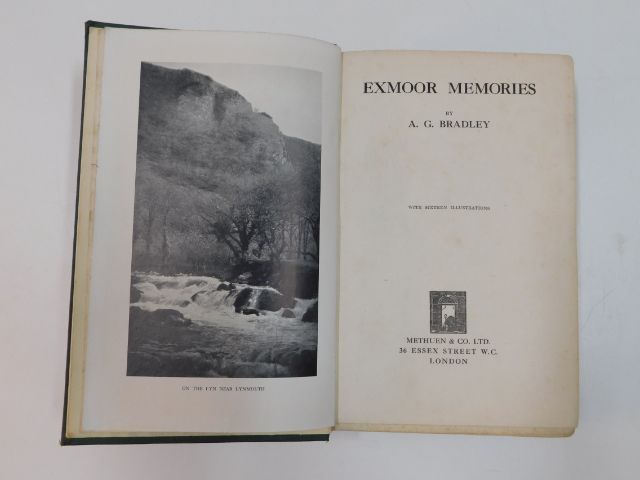 Book: Exmoor Memories - A. G. Bradley 1926