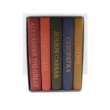 A boxed five volume Folio Society set of the Ruler