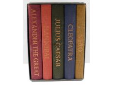 A boxed five volume Folio Society set of the Ruler