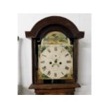 A c.1800 long case clock a/f, numerous faults, mak