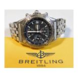 A gents stainless steel Breitling Blackbird A13350