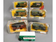 Six boxed Corgi Classics twinned with a Waring & G