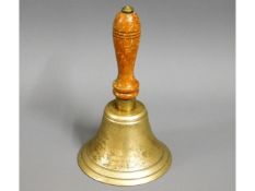 A school bell, originally from St. Columb Major sc