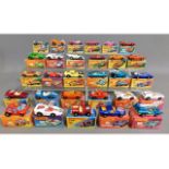 Twenty nine boxed Matchbox toy vehicles