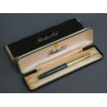 A boxed & cased Parker 61 fountain pen