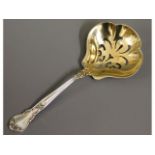 An American Gorham silver Chantilly pattern spoon