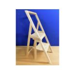 A modern metamorphic chair/step