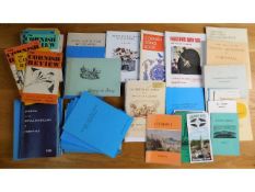 A quantity of mixed Cornwall related ephemera