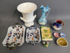 A quantity of mixed ceramics including Carlton War