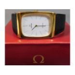 A retro styled gents Omega Geneve with box, no pap