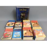 Eight Harry Potter, six hardback & two paper back