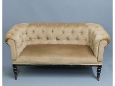 An early 19thC. Regency period button back sofa wi