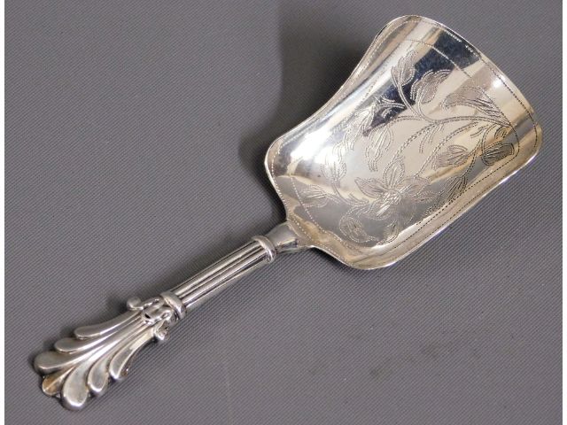 An 1853 George Unite & Sons Birmingham silver cadd