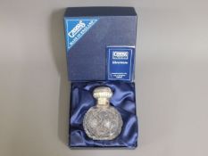 A Carrs boxed Millennium Sheffield silver topped s
