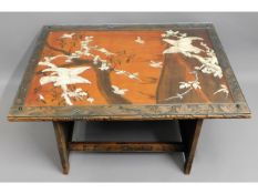 A decorative early/mid 20thC. Chinese screen with