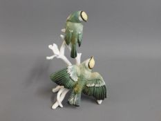 A Karl Ens porcelain bird group