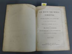 All Around The World - W. F. Ainsworth 1869, inscr