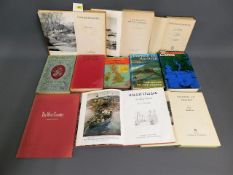 A quantity of books mostly relating to Cornish int