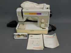 A Toyota electric sewing machine