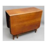 A mahogany gate leg table, 30in high x 36.25in wid