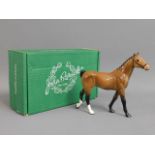 A Royal Doulton horse, blemish to under stamp, 6.2