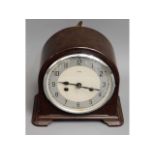 An Enfield bakelite mantle clock, 8in high