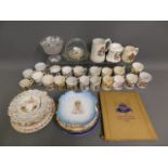 A quantity of royal family related collectables in