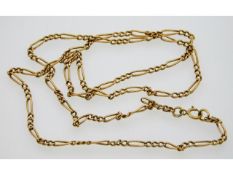 A 9ct gold chain, 4.8g, 20in long