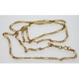 A 9ct gold chain, 4.8g, 20in long