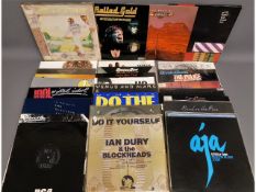 A quantity of 34 vinyl LP's including Pink Floyd -