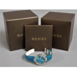 A ladies Gucci 133.3 Interlocking G fashion wrist