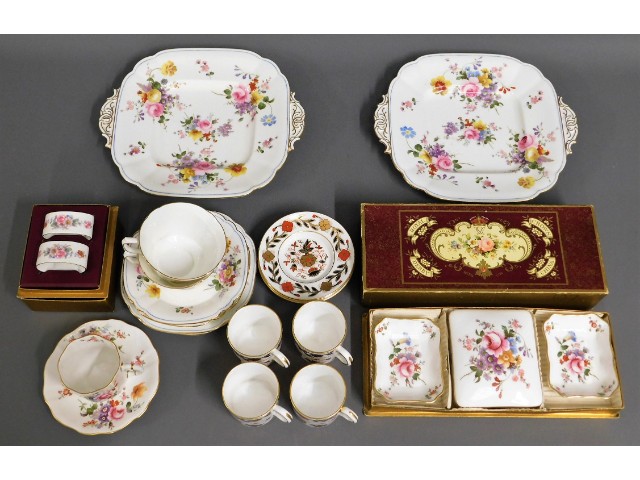 A quantity of Royal Crown Derby porcelain includin