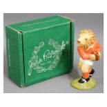 A boxed Beswick British rugby union lion "Last Lio