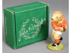 A boxed Beswick British rugby union lion "Last Lio