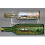 A pair of early/mid 20thC. ships in bottles, one s