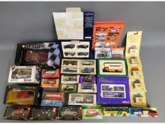 A quantity of boxed vintage diecast model vehicles