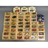 A quantity of boxed, mostly Lledo vintage diecast