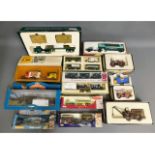 A quantity of boxed vintage diecast model vehicles