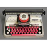 A Mettoy tin plate typewriter