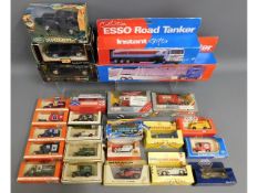 A quantity of boxed vintage diecast model vehicles