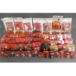 Approx. 82 packaged Del Prado figures including so