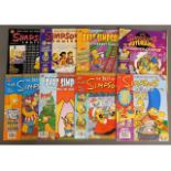 Eight Simpsons comics including March 1997 with ot