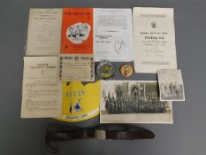 A girl guides & brownies belt with a Plymouth guil
