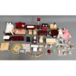 A quantity of dolls house furnishings