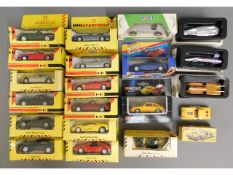 A quantity of boxed vintage diecast model vehicles