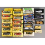 A quantity of boxed vintage diecast model vehicles