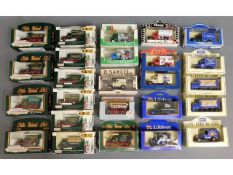 A quantity of vintage diecast model vehicles inclu